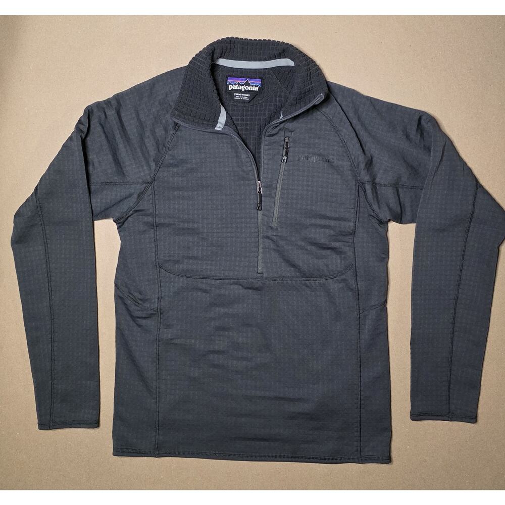 Patagonia R1 Regulator 1/2 Zip Polartec Grid Waffle Fleece Pullover Jacket Men S